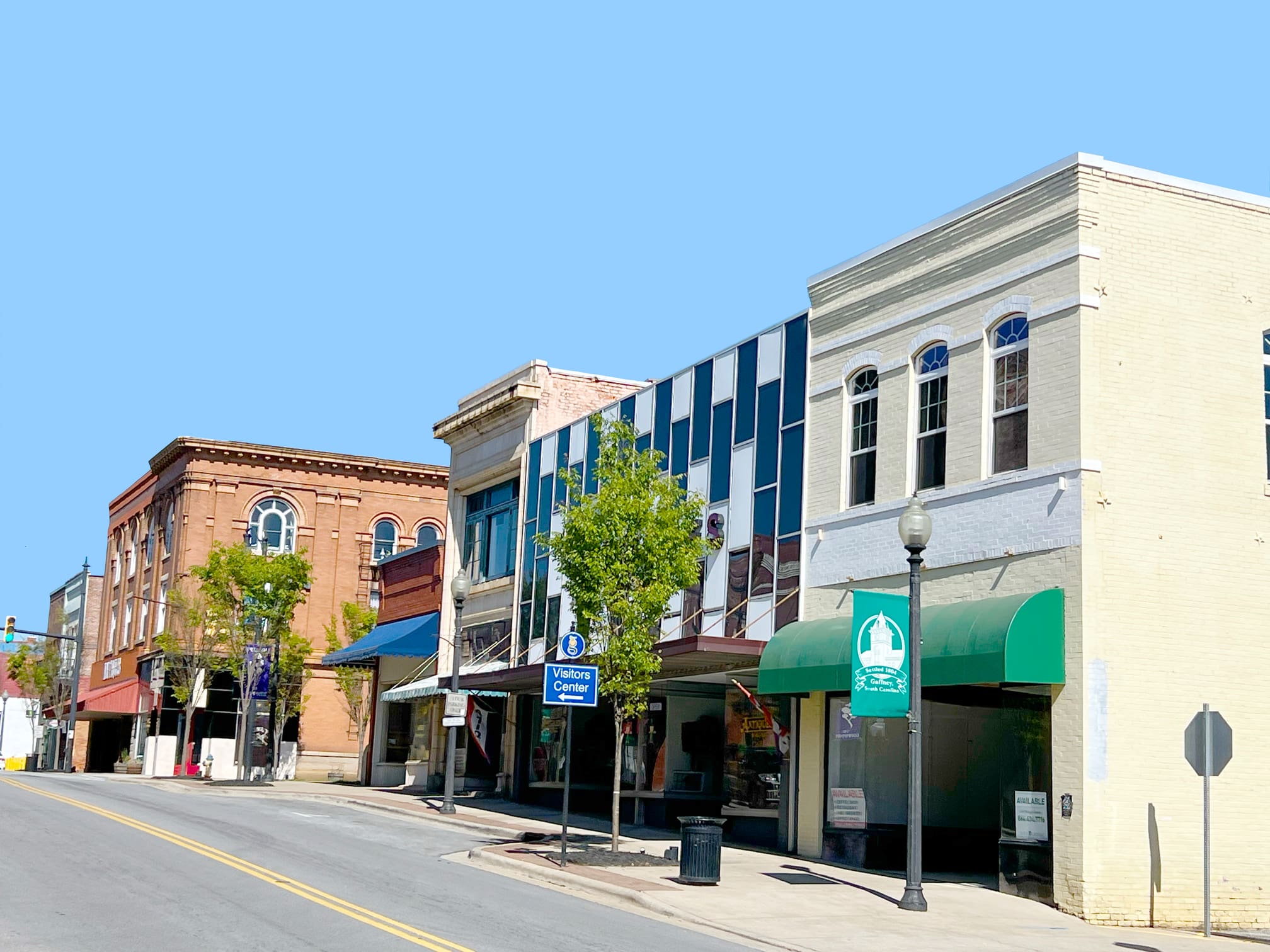 Downtown Gaffney SC