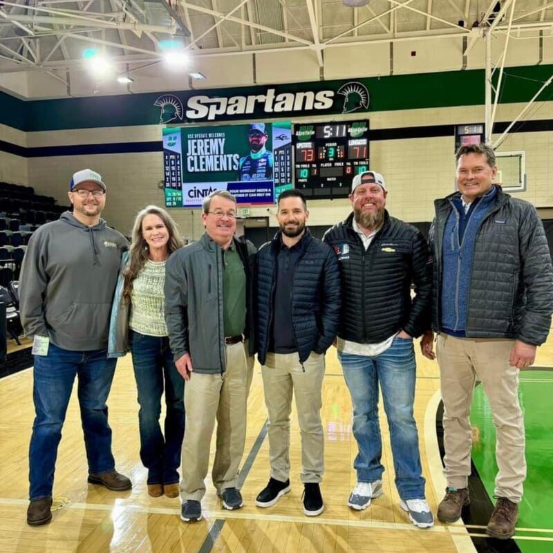 Spartan Waste team showing support at USC Upstate